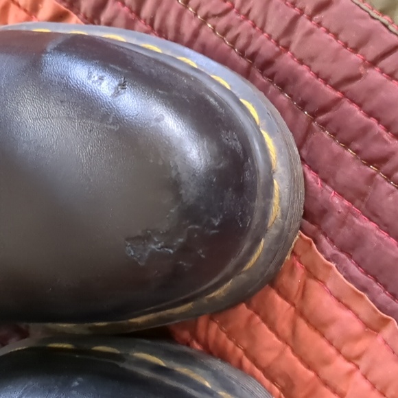 DR MARTEN* steel toe industrial shoe non slip oil resistant sole made in England - Picture 11 of 15